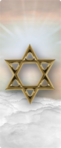 Star of David Bronze-Gold